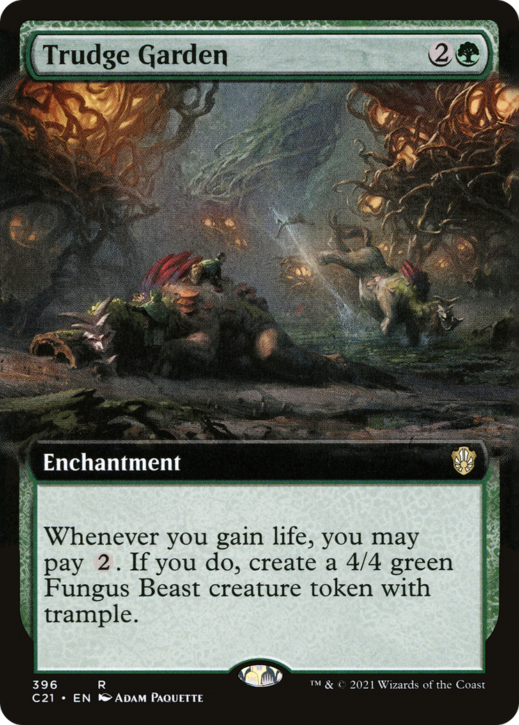 Image of Trudge Garden (Extended Art) (C21-396) - Commander 2021: (Extended Art)