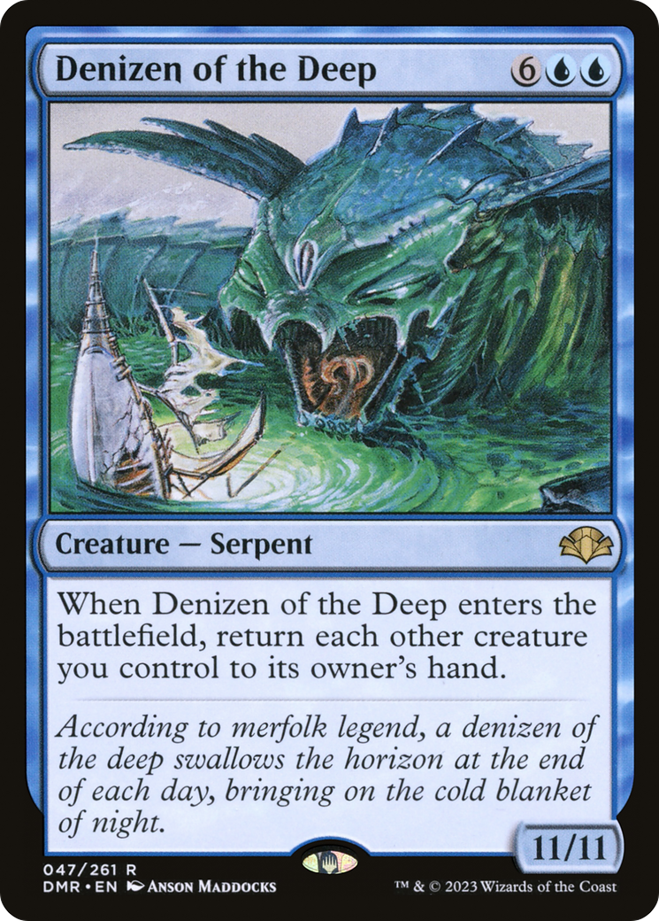 Image of Denizen of the Deep (DMR-047) - Dominaria Remastered