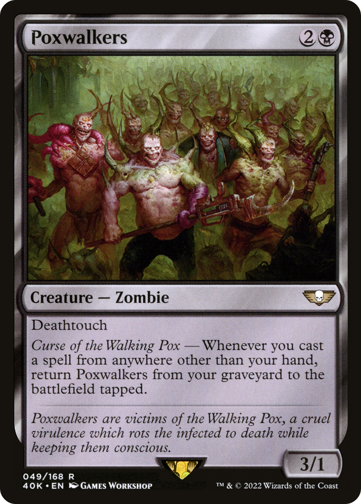 Image of Poxwalkers (40K-049) - Warhammer 40,000 Commander