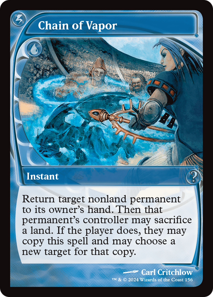 Image of Chain of Vapor (Future Sight) (MB2-156) - Mystery Booster 2 Foil