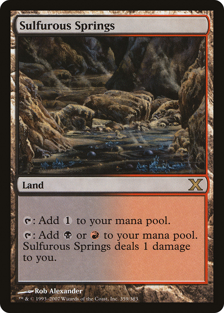 Image of Sulfurous Springs (10E-359) - Tenth Edition