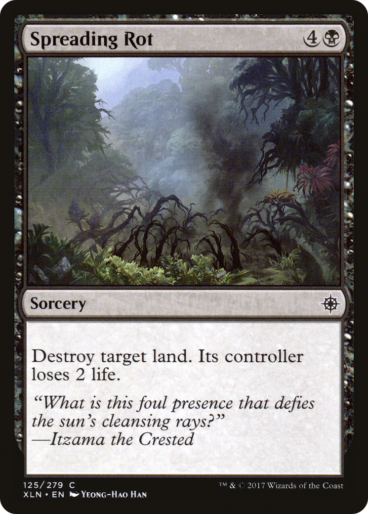 Image of Spreading Rot (XLN-125) - Ixalan Foil