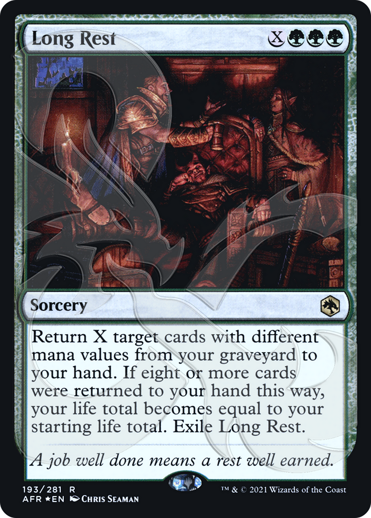 Image of Long Rest (AFR&-193) - Adventures in the Forgotten Realms Promos Foil