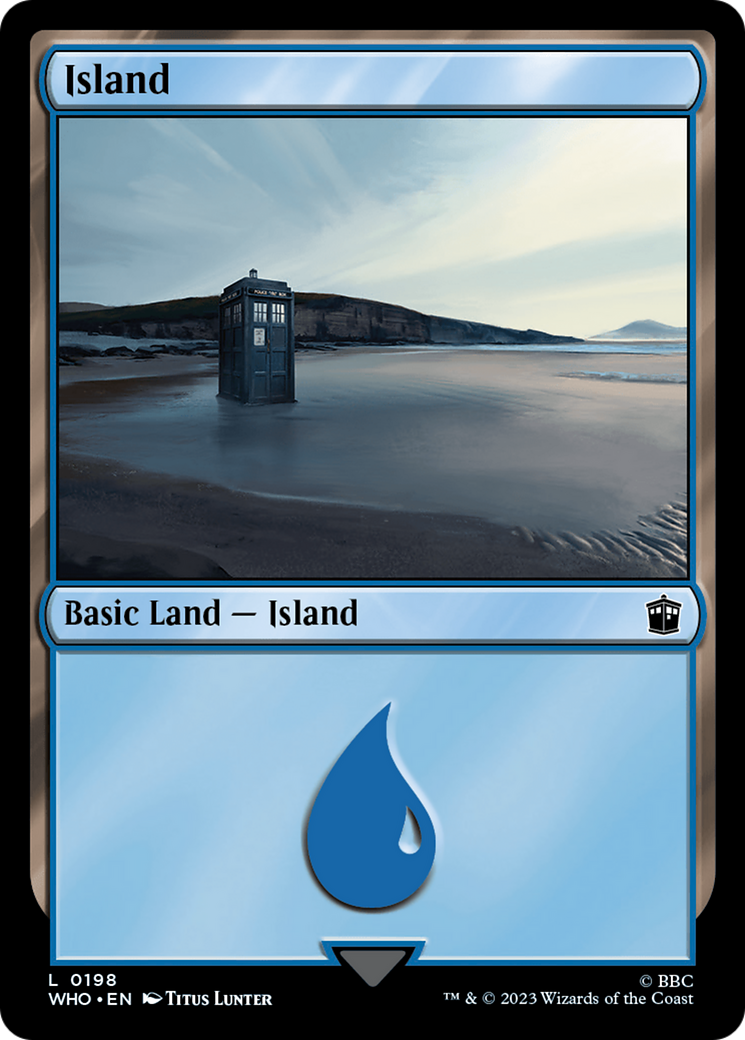 Image of Island (0198) (WHO-198) - Doctor Who Foil