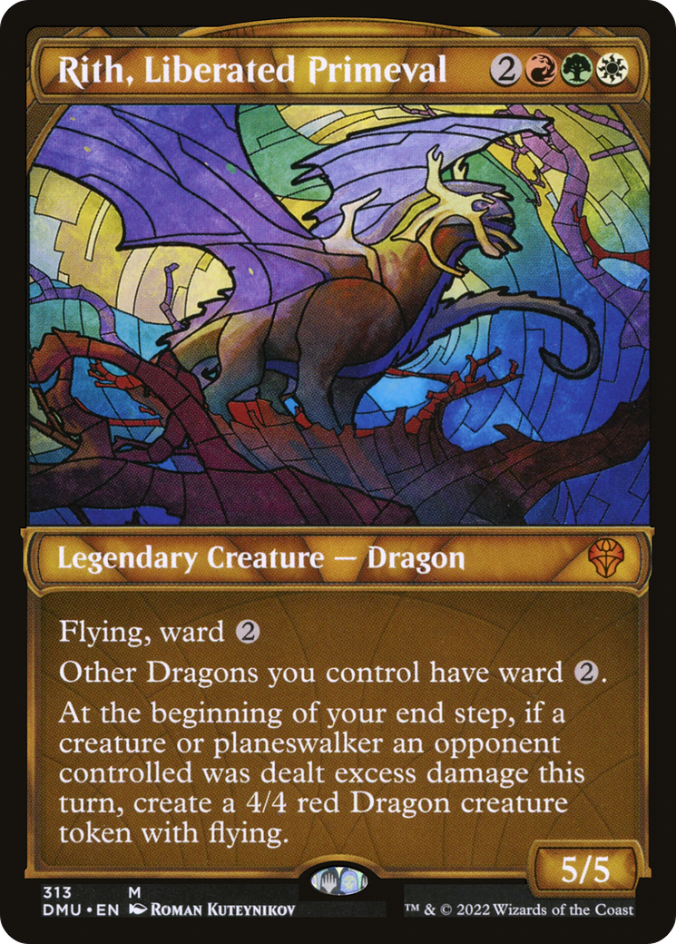Image of Rith, Liberated Primeval (Showcase) (DMU-313) - Dominaria United: (Showcase) Foil