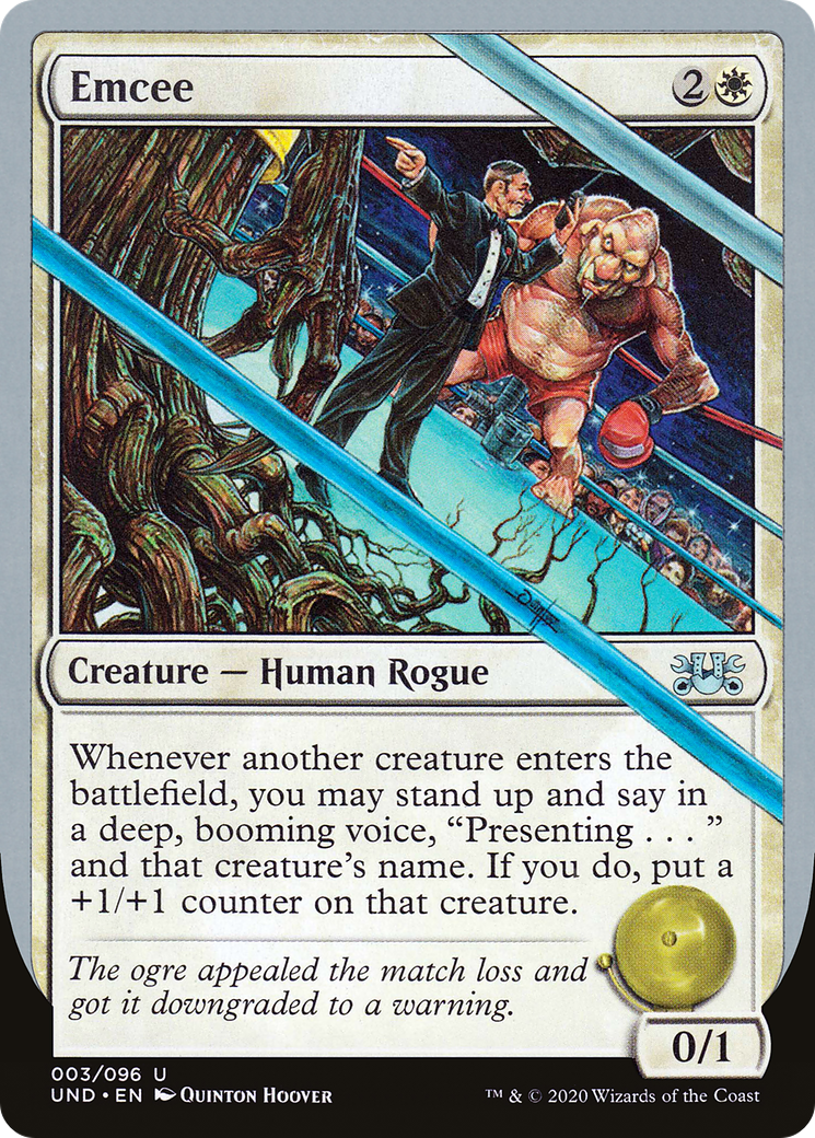 Image of Emcee (UND-003) - Unsanctioned