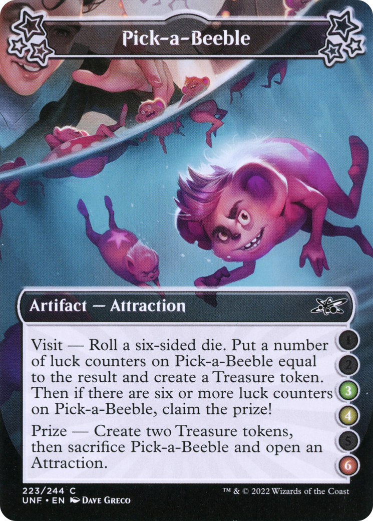 Image of Pick-a-Beeble (3-4-6) (UNF-223) - Unfinity