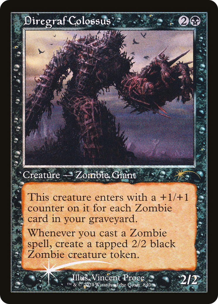 Image of Diregraf Colossus (SLD-840) - Secret Lair Drop Foil