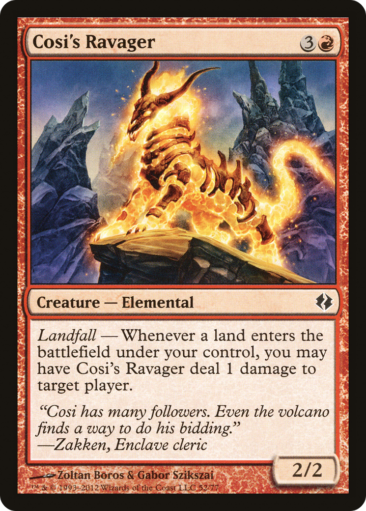 Image of Cosi's Ravager (DDI-052) - Duel Decks: Venser vs. Koth