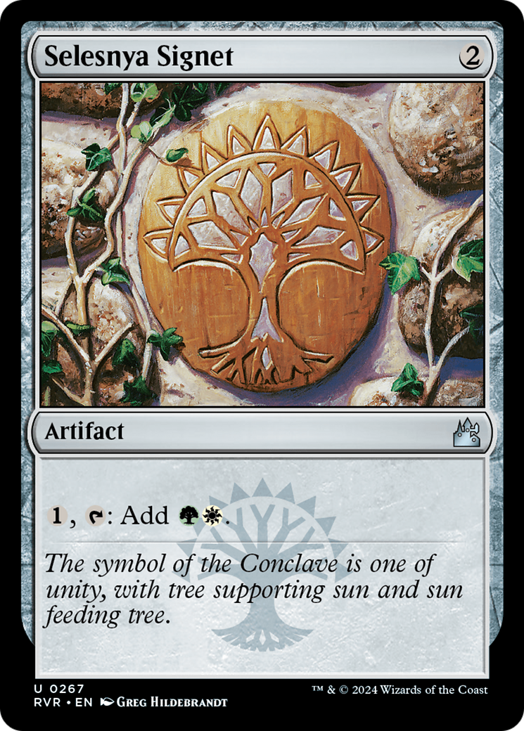 Image of Selesnya Signet (RVR-267) - Ravnica Remastered