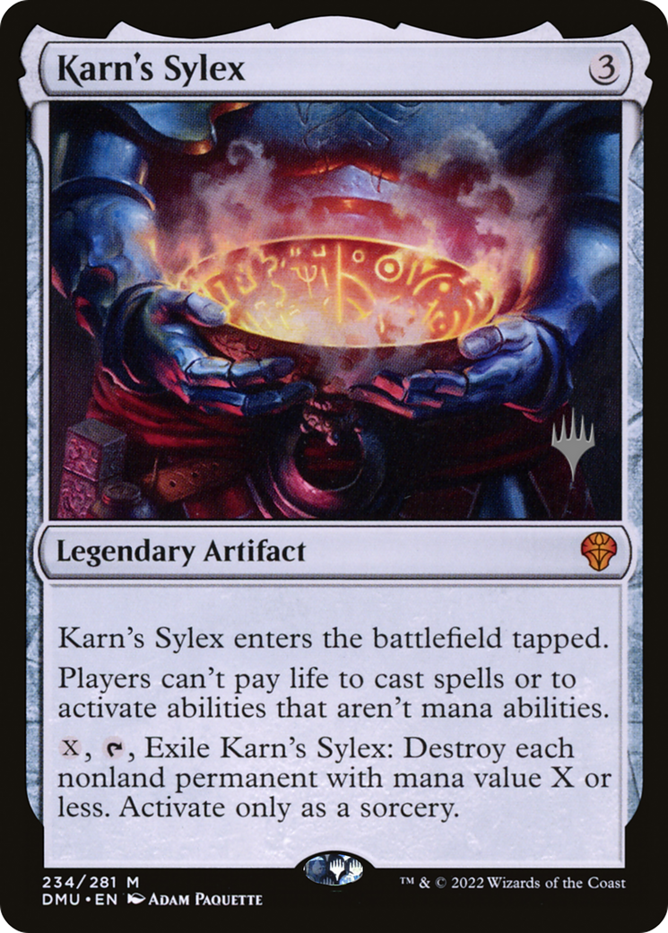 Image of Karn's Sylex (PPDMU-234P) - Dominaria United Promos