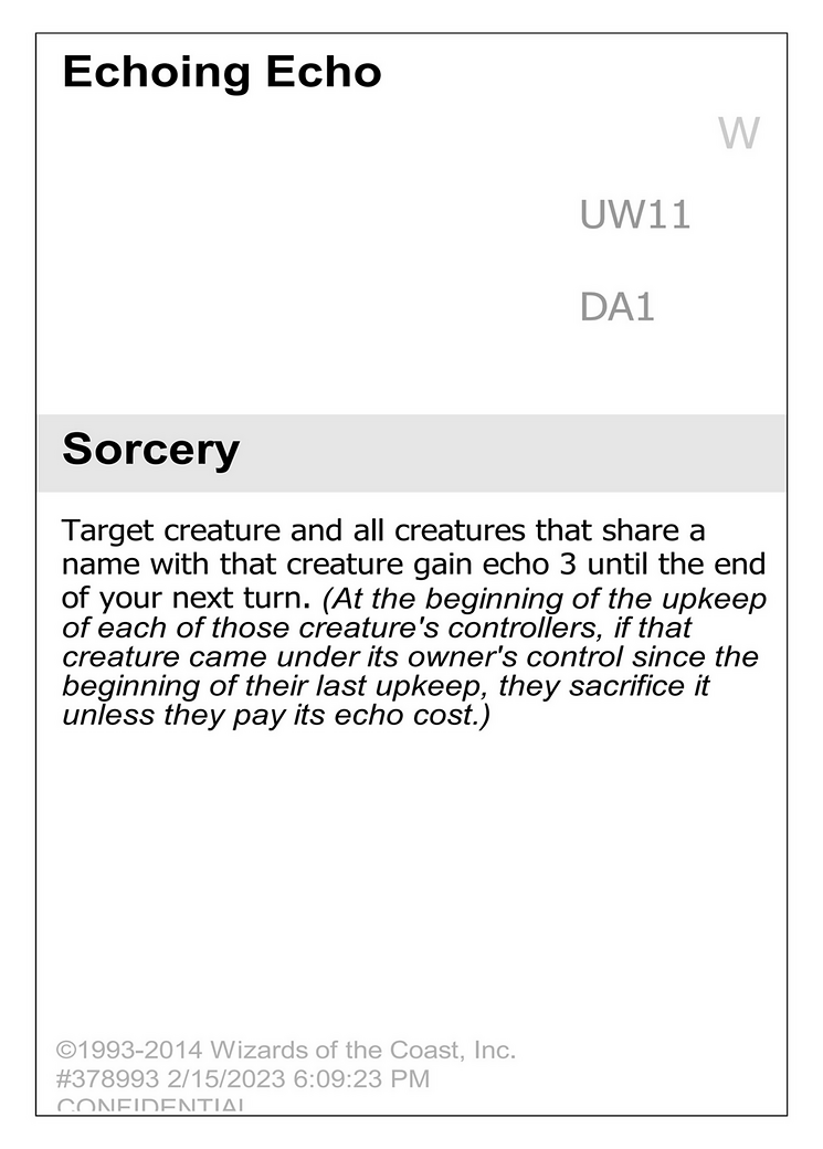 Image of Echoing Echo (UNK-UW11) - Unknown Event