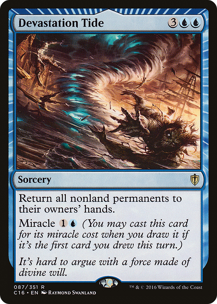 Image of Devastation Tide (C16-087) - Commander 2016: (miracle)