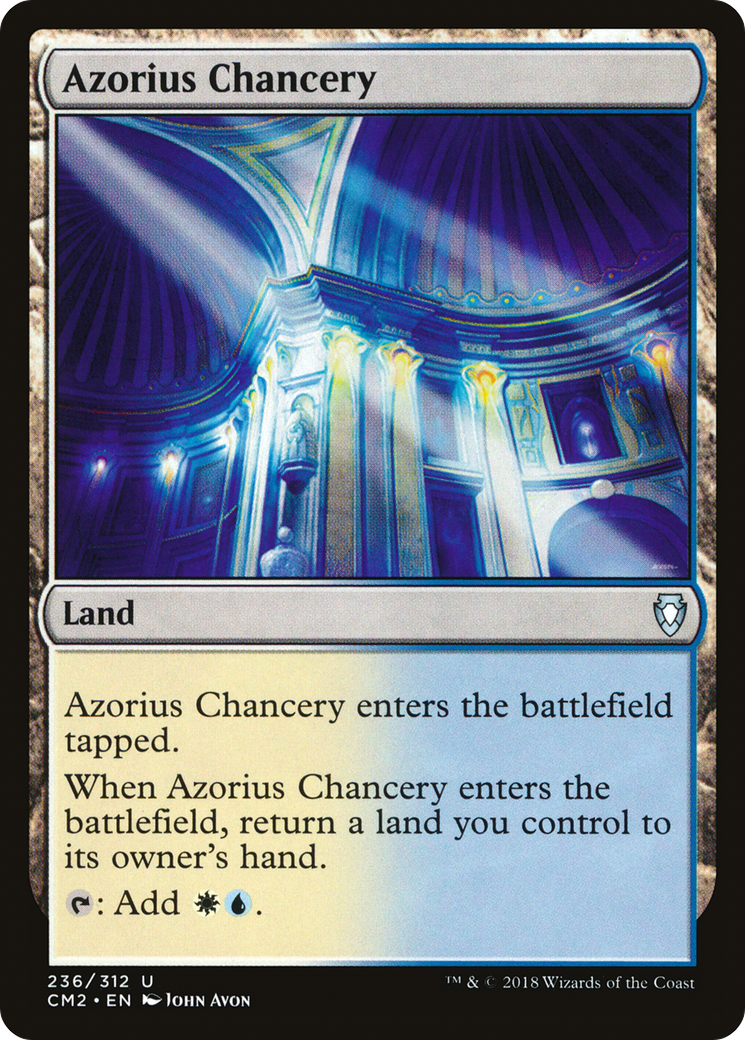 Image of Azorius Chancery (CM2-236) - Commander Anthology Volume II