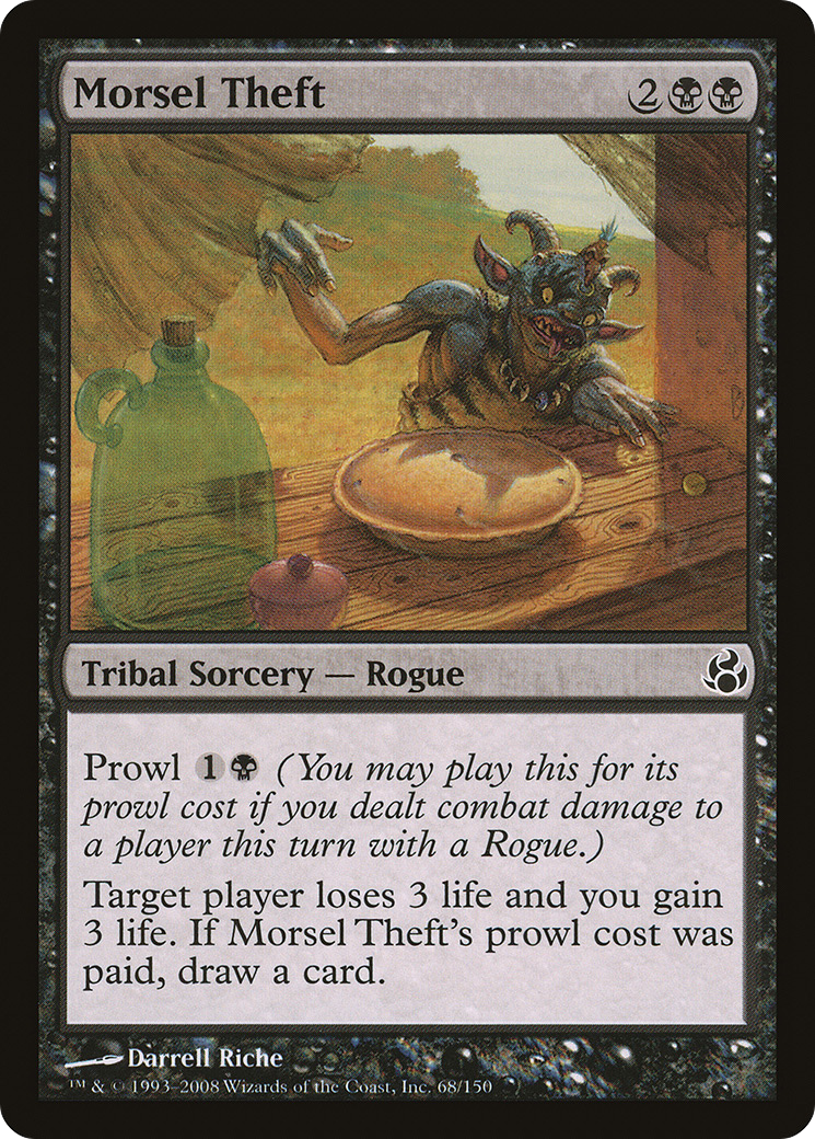 Image of Morsel Theft (MOR-068) - Morningtide Foil