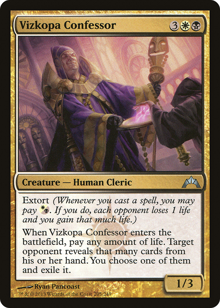 Image of Vizkopa Confessor (GTC-205) - Gatecrash