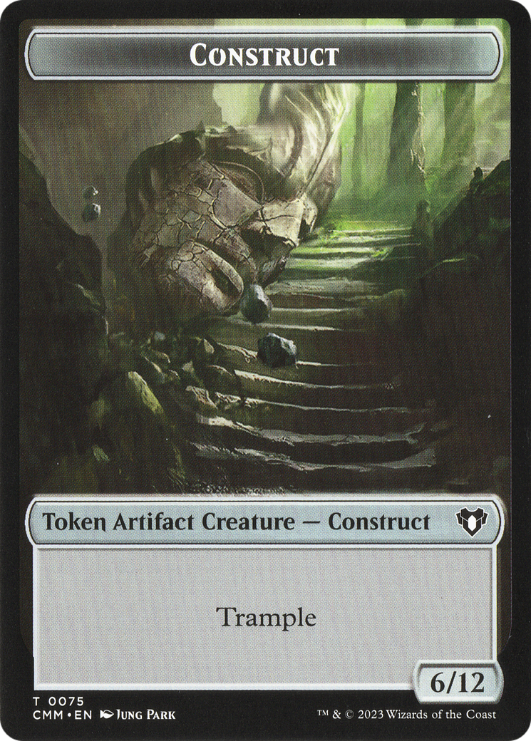 Image of Construct (TCMM-075) - Commander Masters Tokens