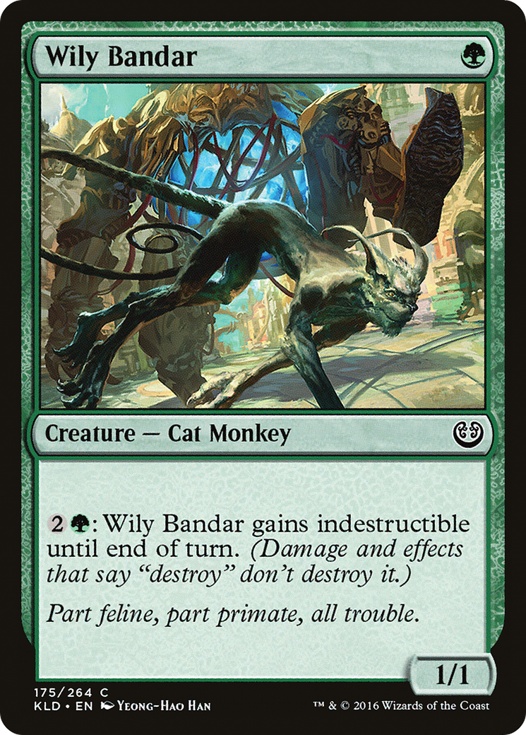 Image of Wily Bandar (KLD-175) - Kaladesh Foil