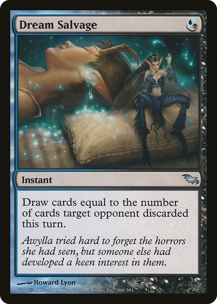 Image of Dream Salvage (SHM-160) - Shadowmoor Foil