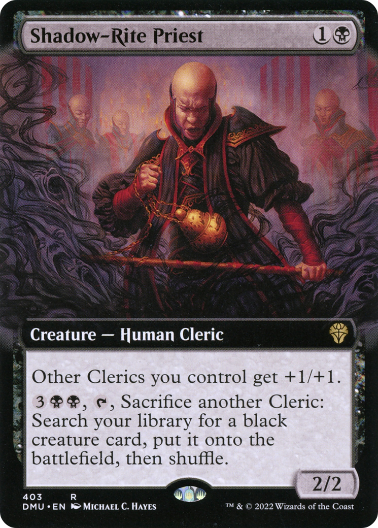 Image of Shadow-Rite Priest (Extended Art) (DMU-403) - Dominaria United: (Extended Art)