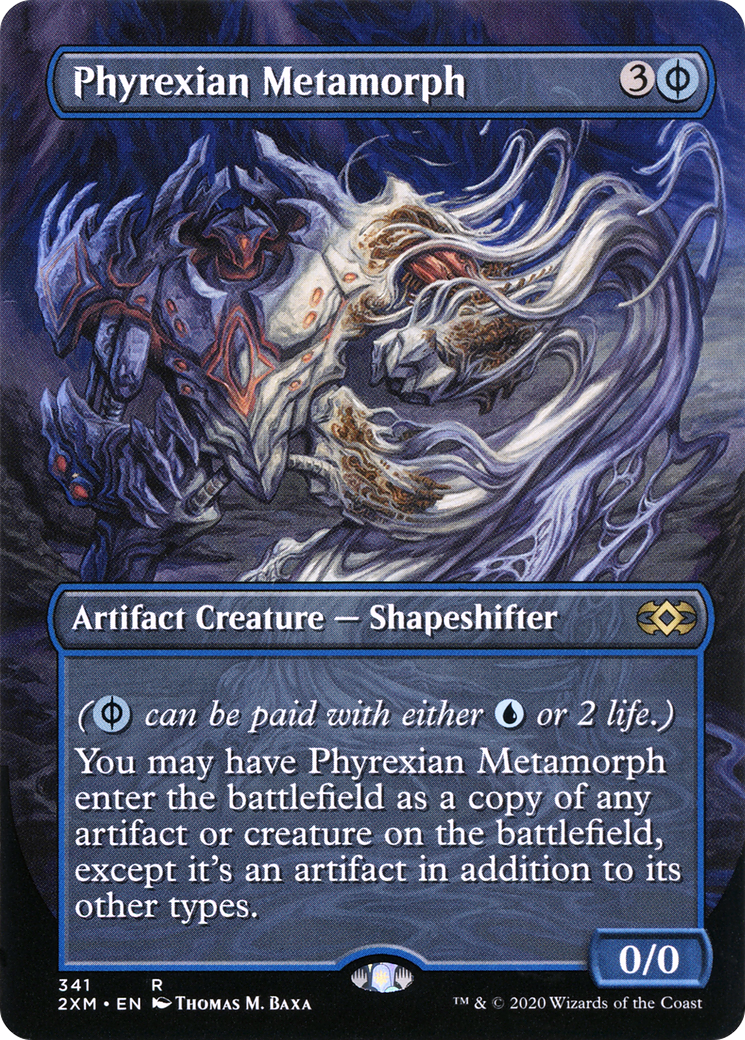 Image of Phyrexian Metamorph (Borderless) (2XM-341) - Double Masters (Borderless)