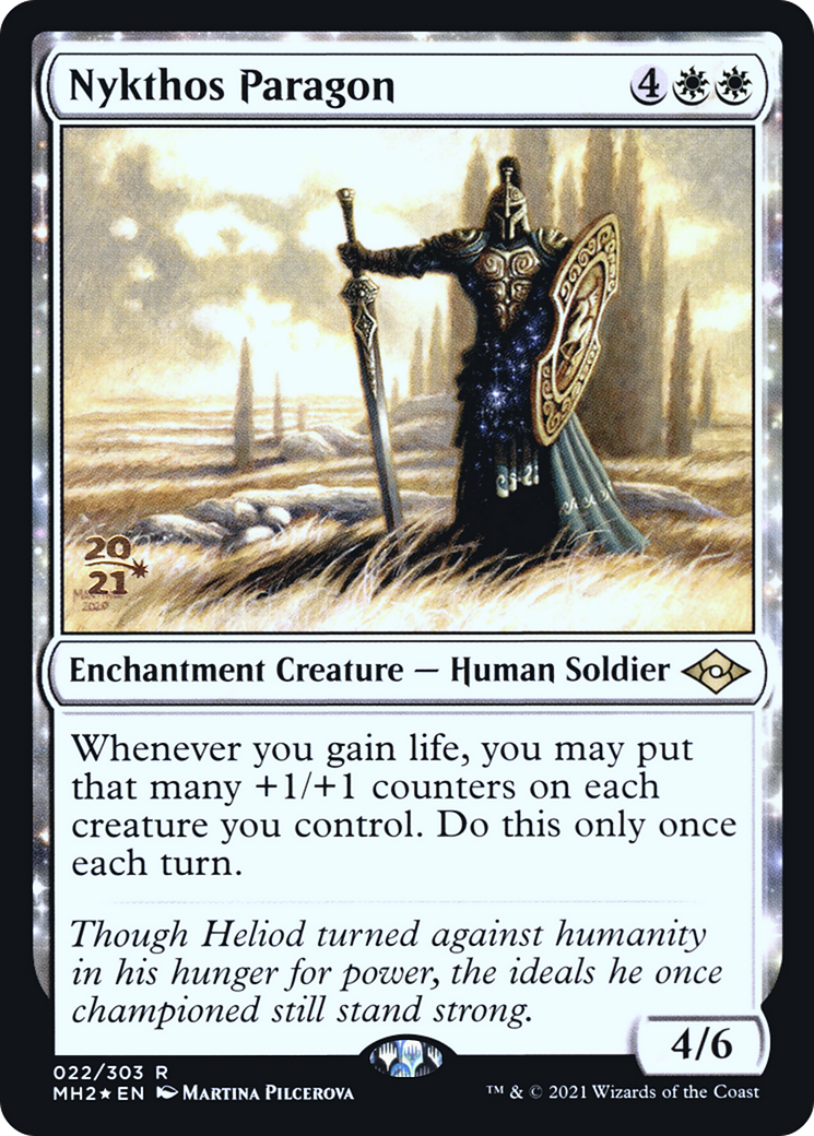 Image of Nykthos Paragon (PRE-022) - Modern Horizons 2 Promos: (enchantment) Foil