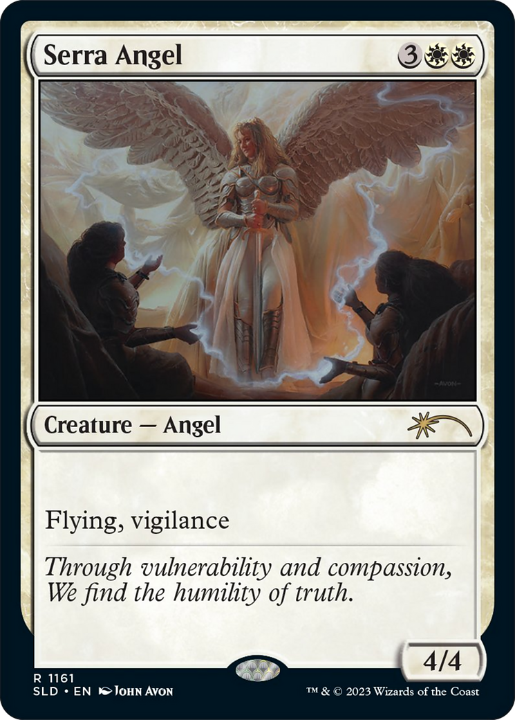 Image of Serra Angel (SLD-1161) - Secret Lair Drop Foil
