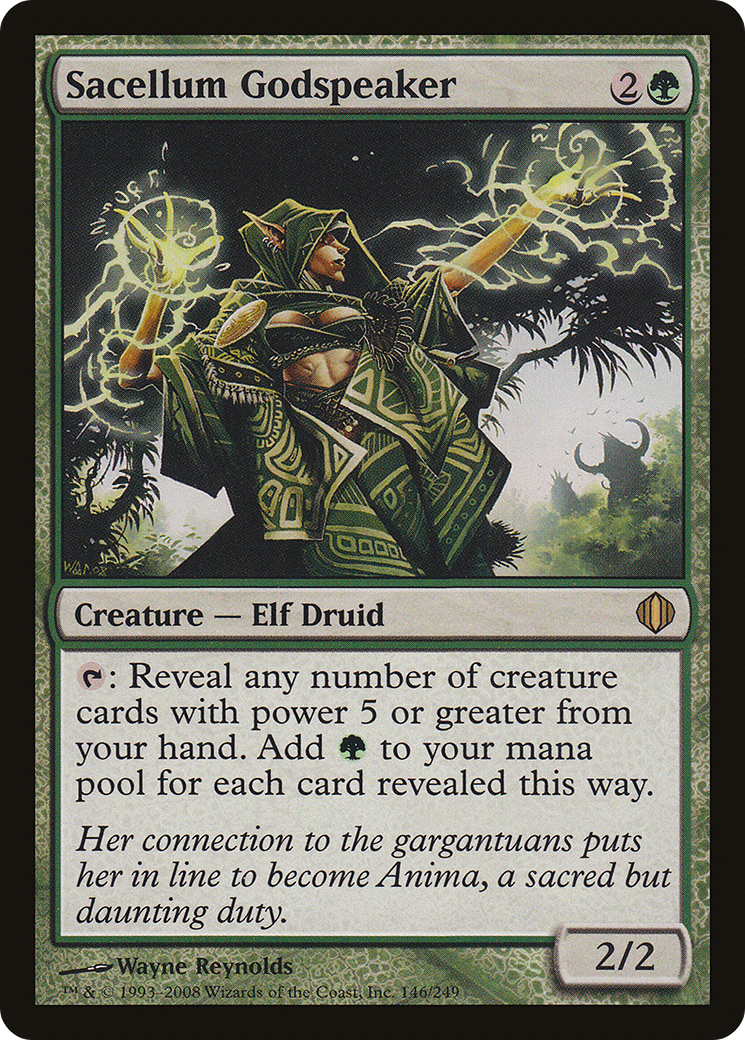 Image of Sacellum Godspeaker (ALA-146) - Shards of Alara Foil