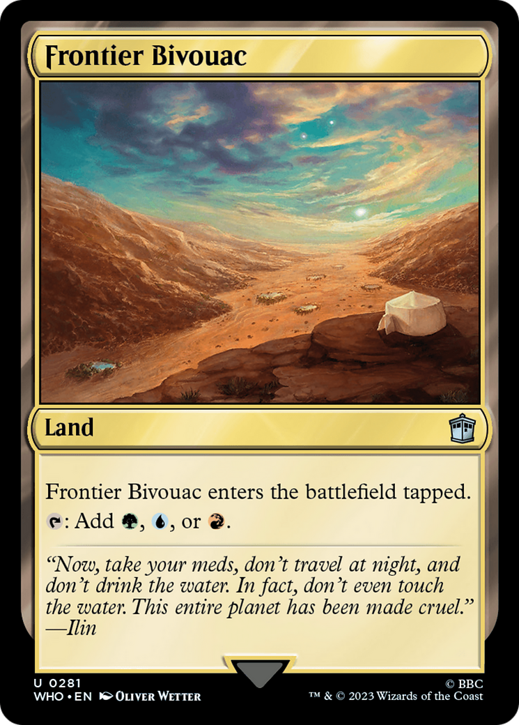 Image of Frontier Bivouac (WHO-281) - Doctor Who