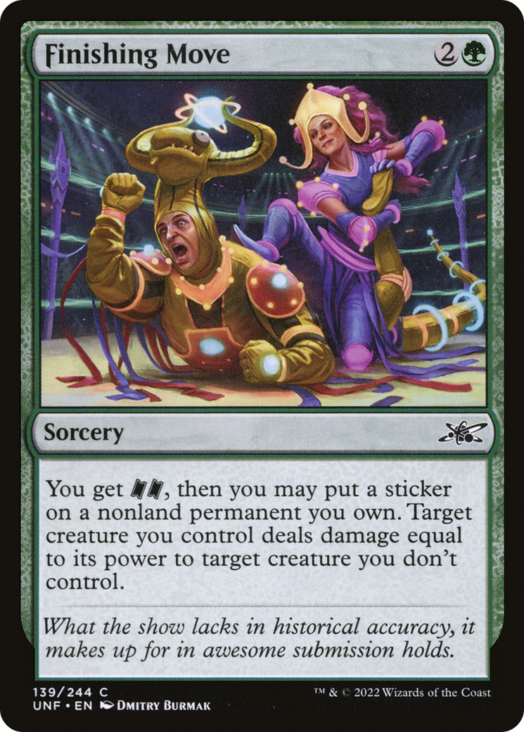 Image of Finishing Move (UNF-139) - Unfinity Foil