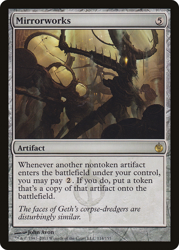 Image of Mirrorworks (MBS-114) - Mirrodin Besieged