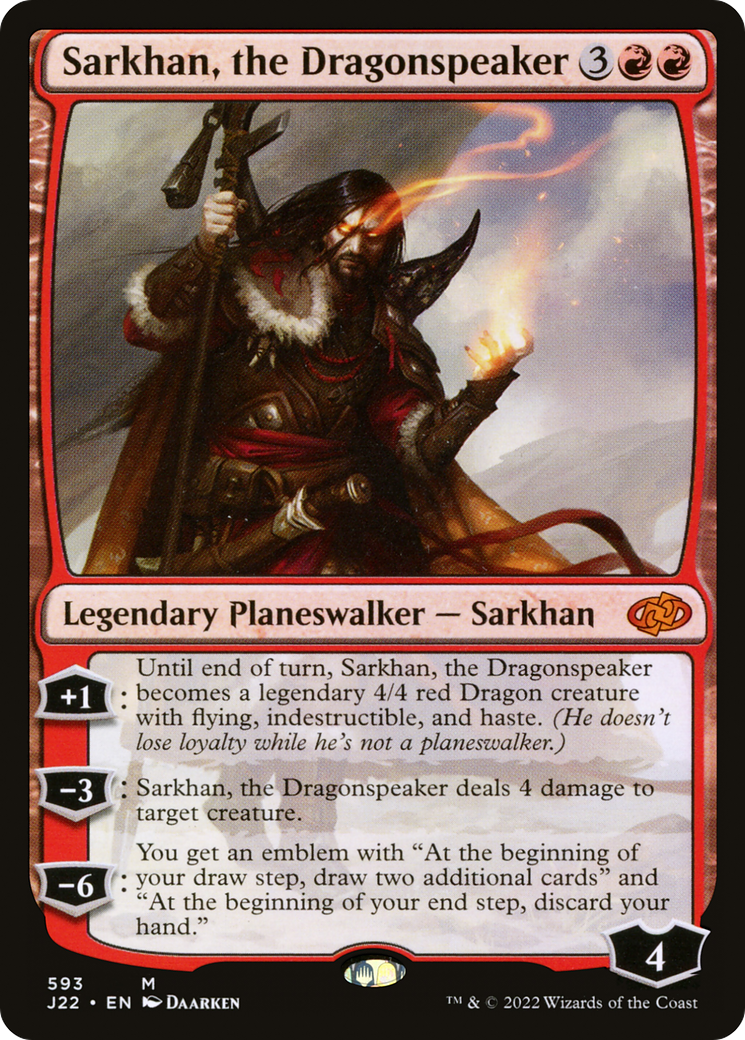 Image of Sarkhan, the Dragonspeaker (J22-593) - Jumpstart 2022