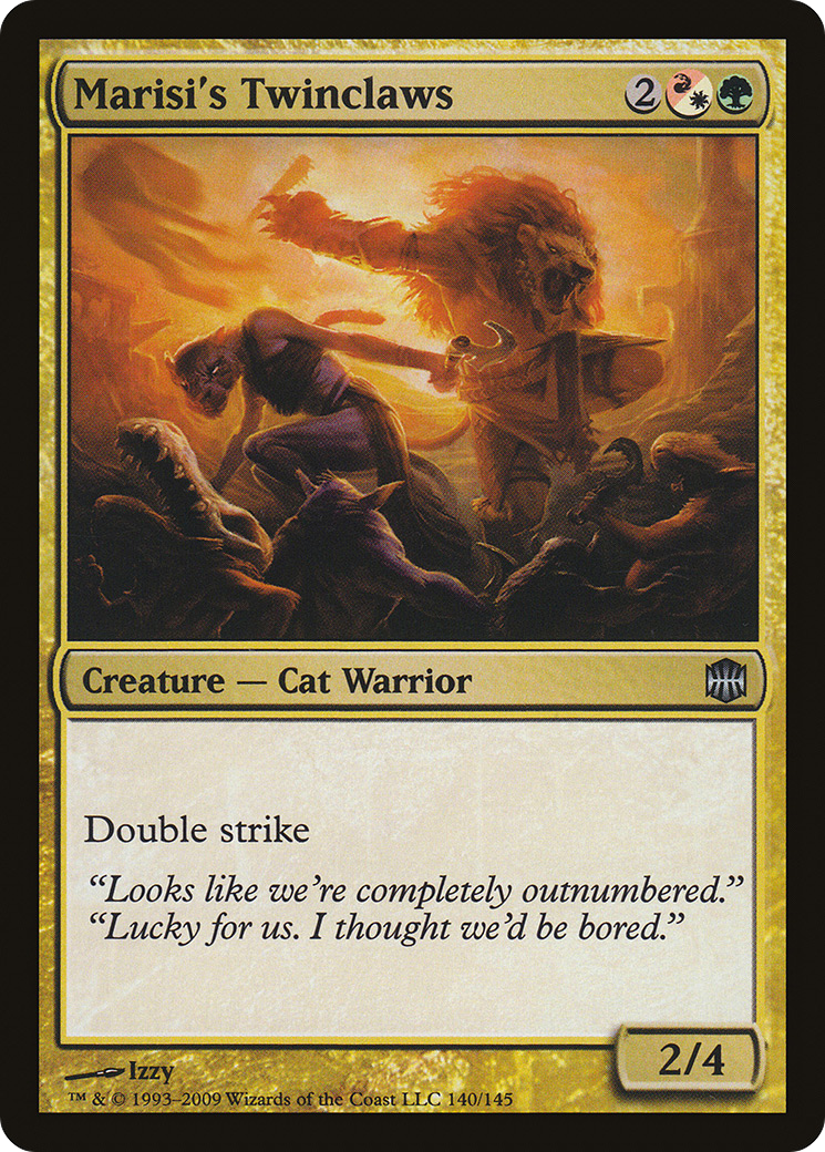 Image of Marisi's Twinclaws (ARB-140) - Alara Reborn