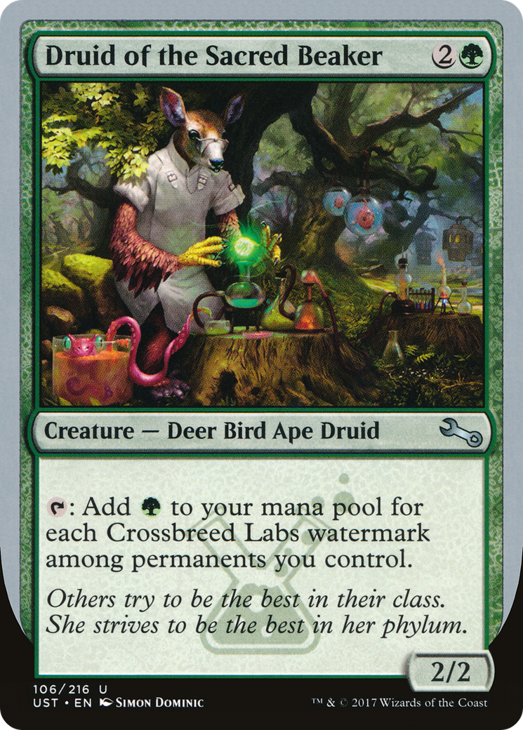 Image of Druid of the Sacred Beaker (UST-106) - Unstable