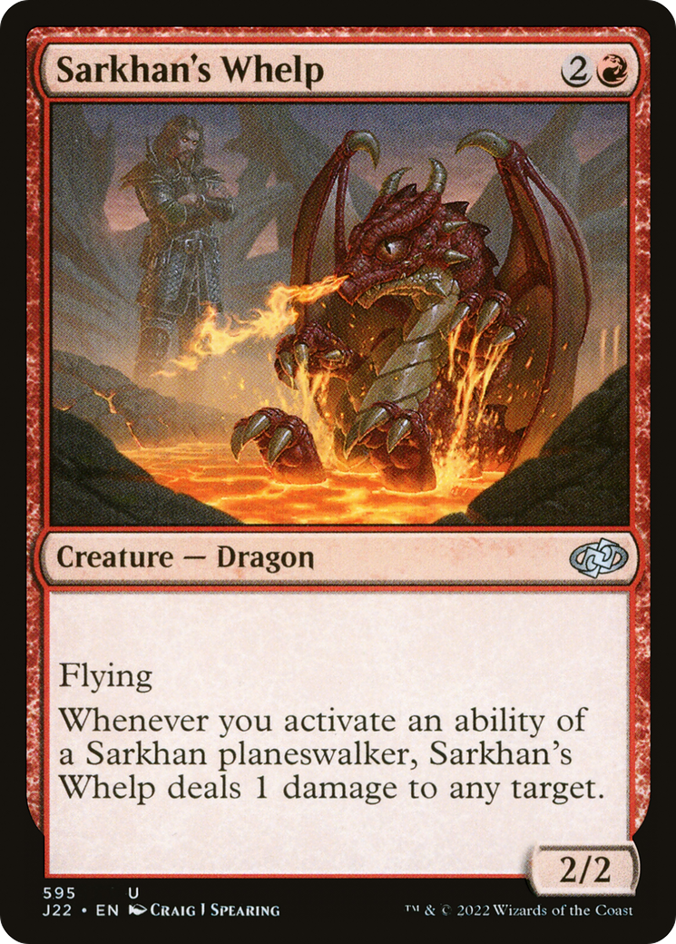 Image of Sarkhan's Whelp (J22-595) - Jumpstart 2022