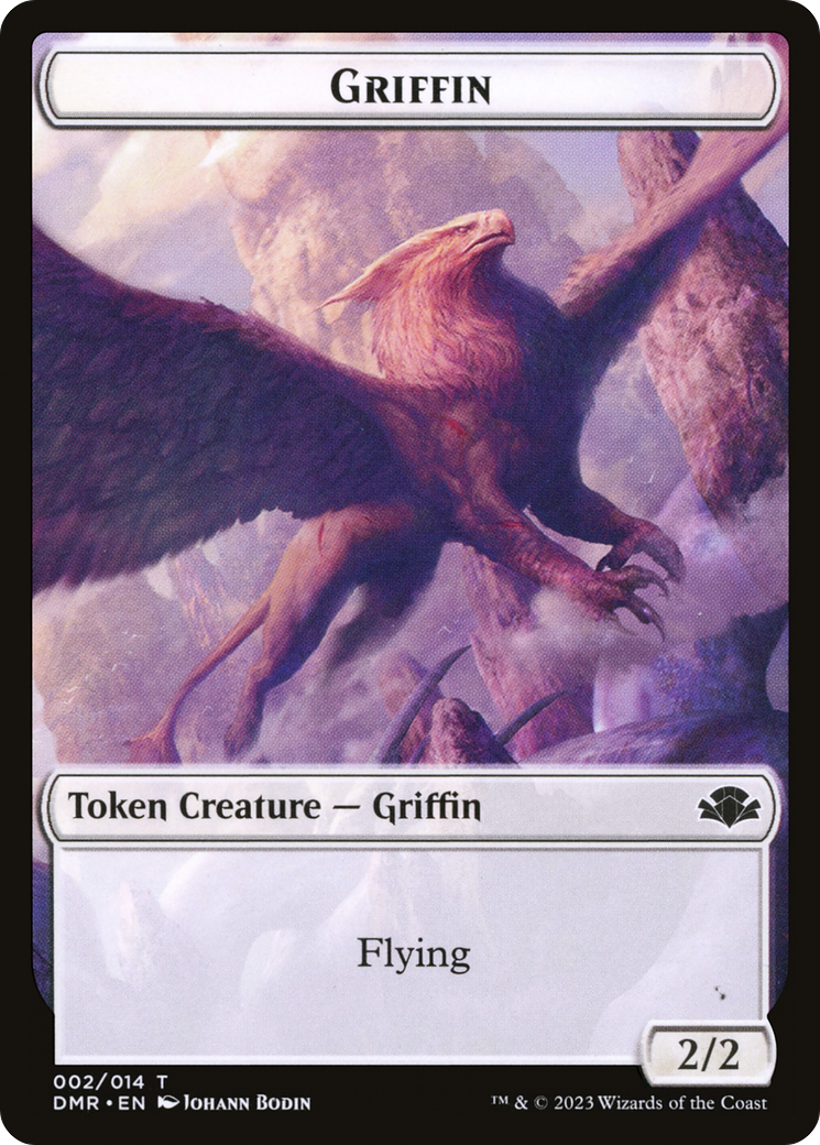Image of Griffin (TDMR-002) - Dominaria Remastered Tokens Foil