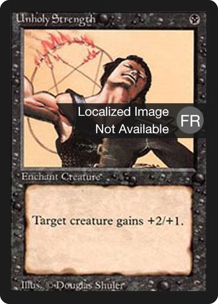 Image of Unholy Strength (FBB-) - Foreign Black Border