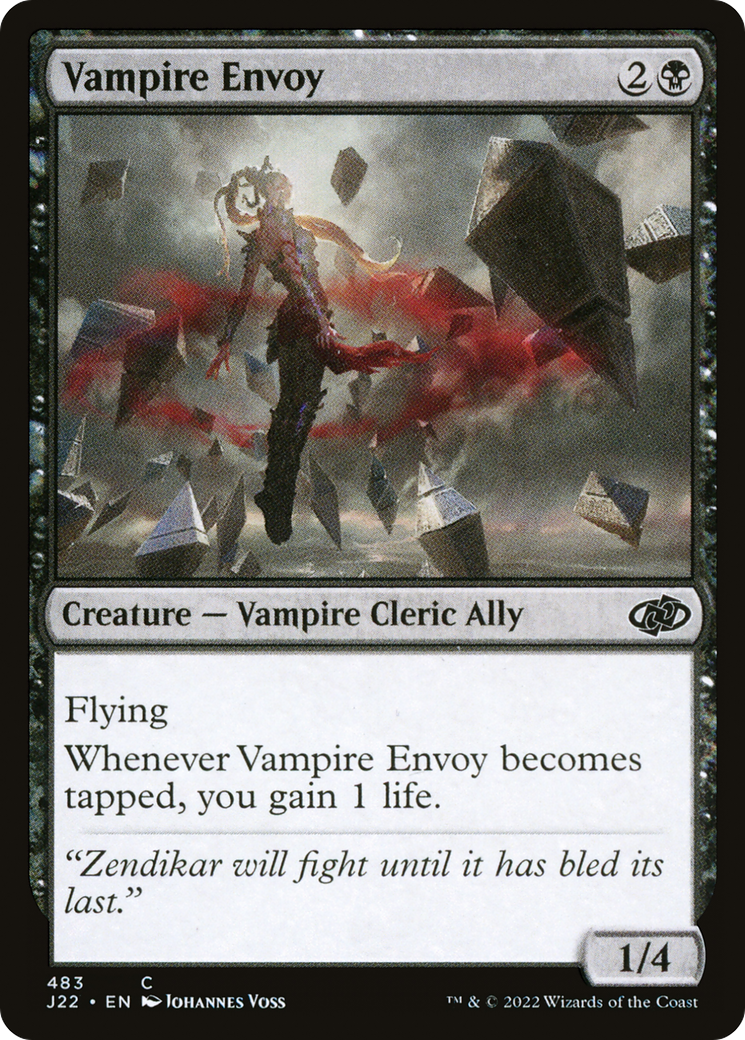 Image of Vampire Envoy (J22-483) - Jumpstart 2022