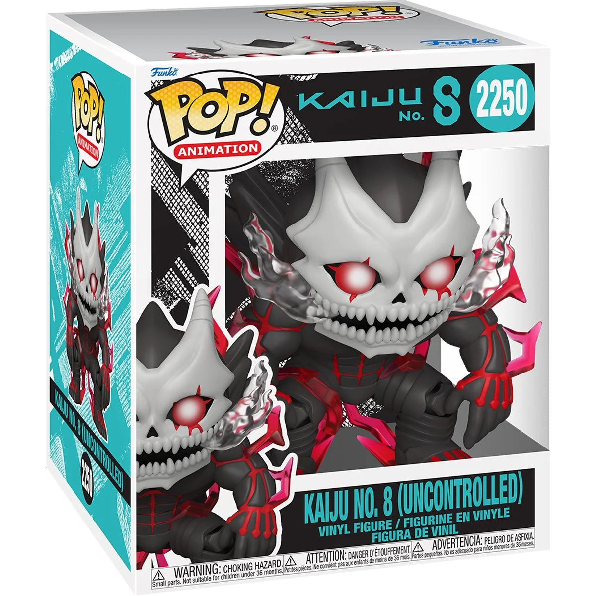 Image of Kaiju No. 8 (Uncontrolled) Super 6 1/2-Inch Pop! Vinyl Figure #2250