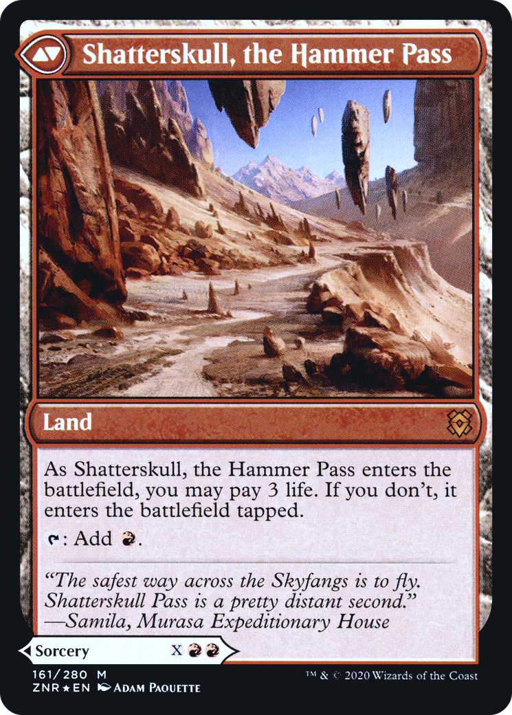 Image of Shatterskull Smashing (PRE-161) - Zendikar Rising Promos Foil