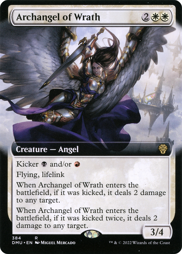 Image of Archangel of Wrath (Extended Art) (DMU-384) - Dominaria United: (Extended Art)