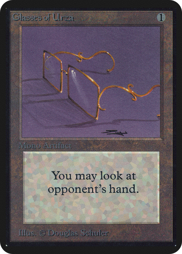 Image of Glasses of Urza (LEA-) - Limited Edition Alpha