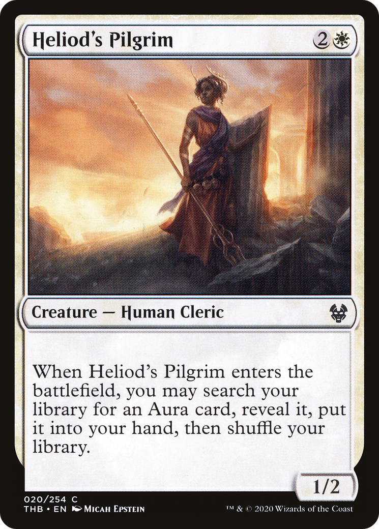Image of Heliod's Pilgrim (THB-020) - Theros Beyond Death Foil