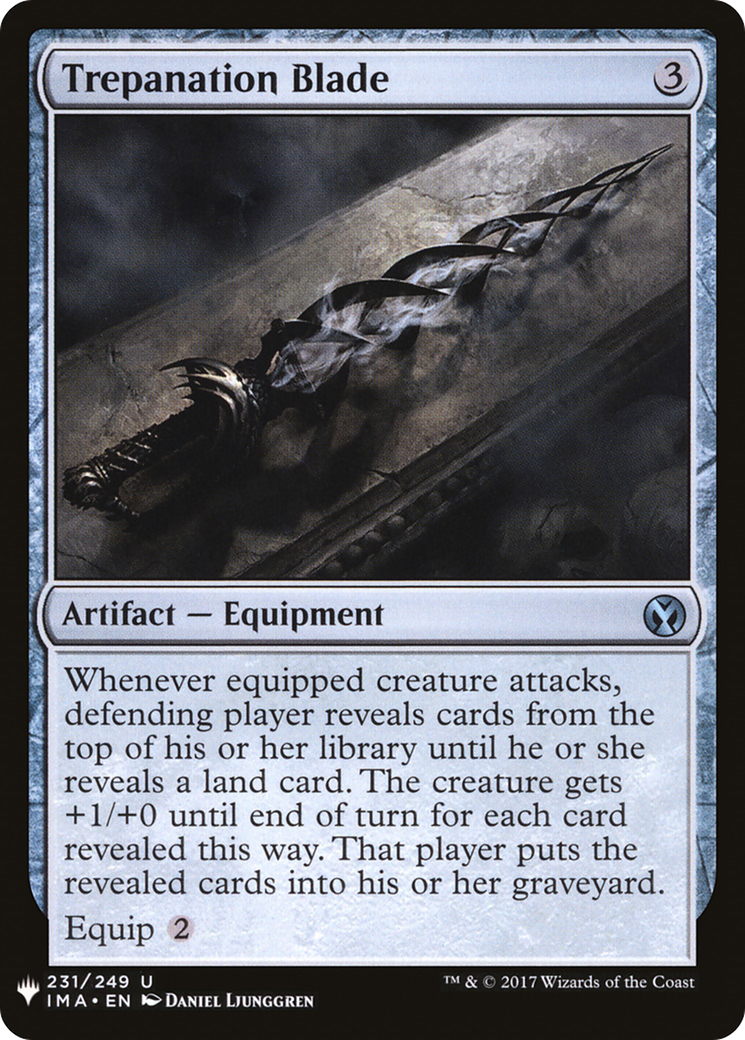 Image of Trepanation Blade (LIST-IMA-231) - The List