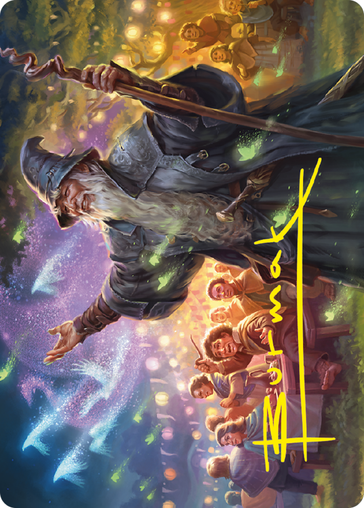 Image of Gandalf, Friend of the Shire // Gandalf, Friend of the Shire (ALTR-005) - Tales of Middle-earth Art Series (Borderless) Foil