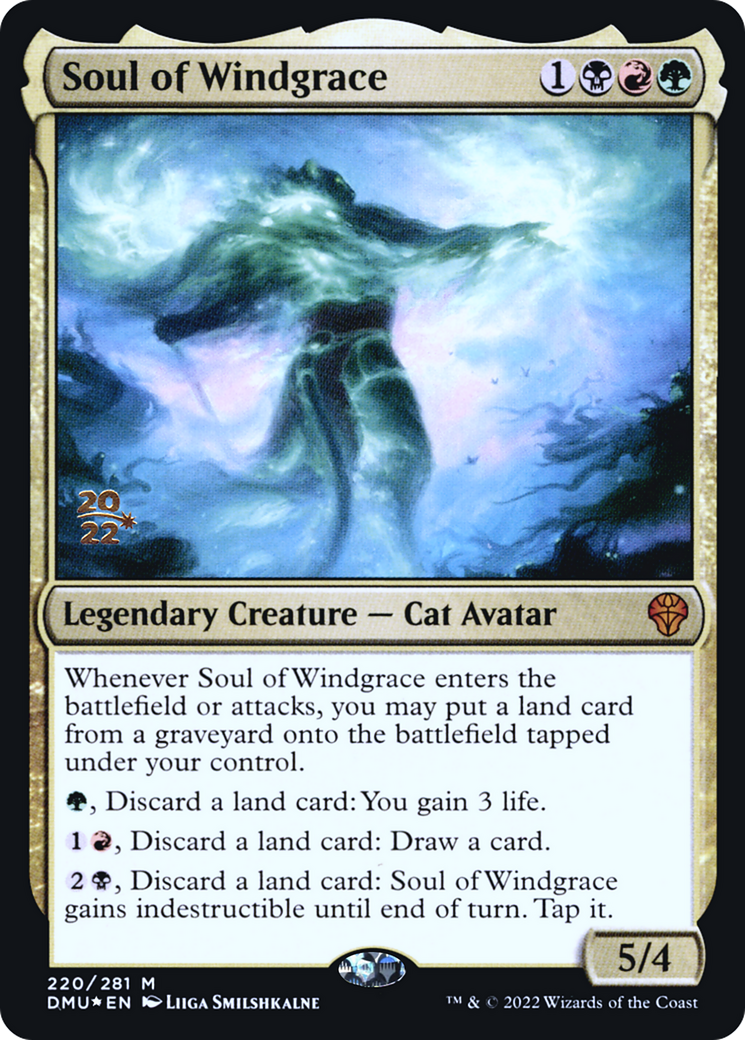 Image of Soul of Windgrace (PRE-220) - Dominaria United Promos Foil