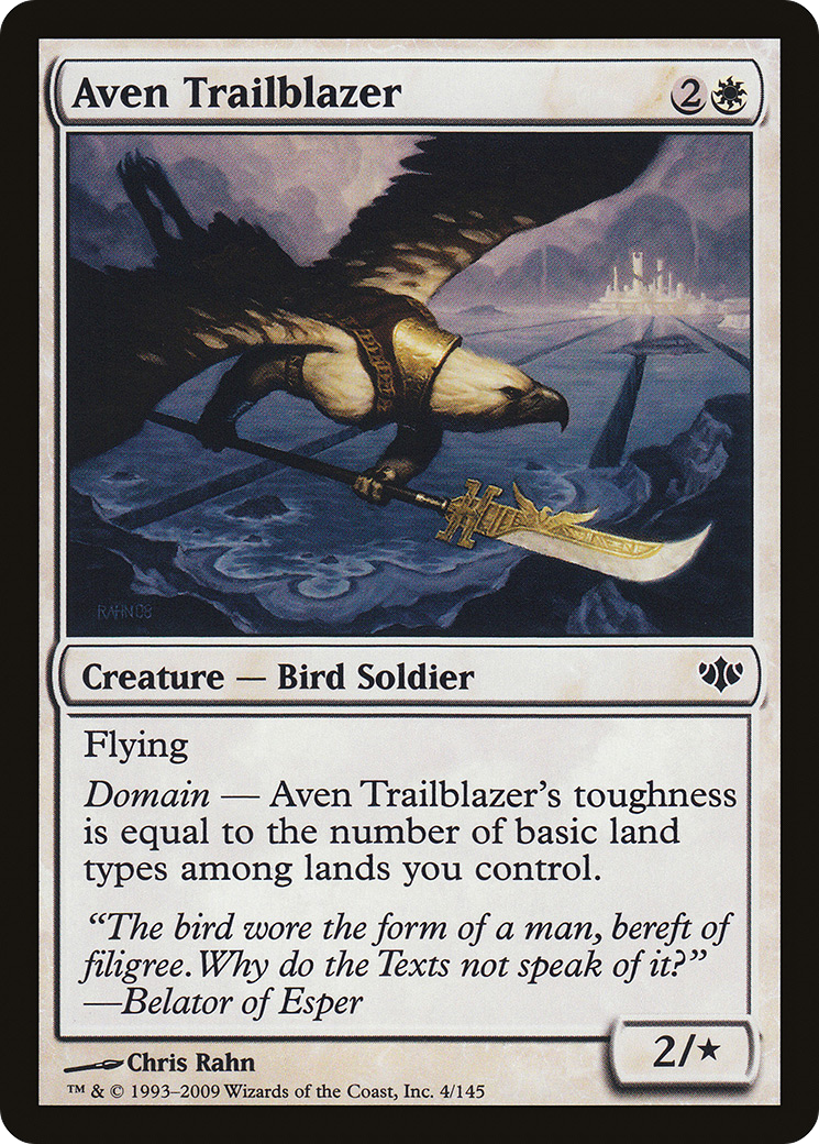 Image of Aven Trailblazer (CON-004) - Conflux Foil