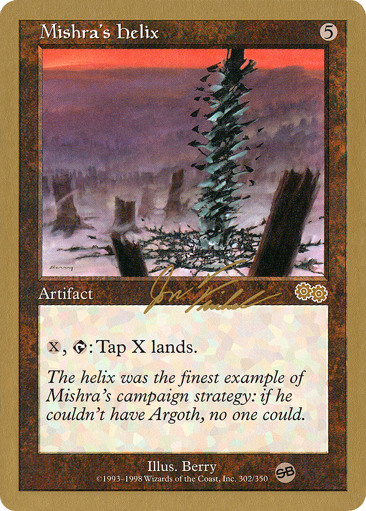 Image of Mishra's Helix - 2000 Jon Finkel (USG) (SB) (WCD-) - World Championship Decks 2000