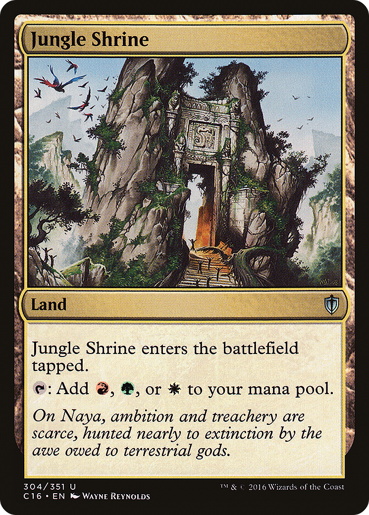 Image of Jungle Shrine (C16-304) - Commander 2016