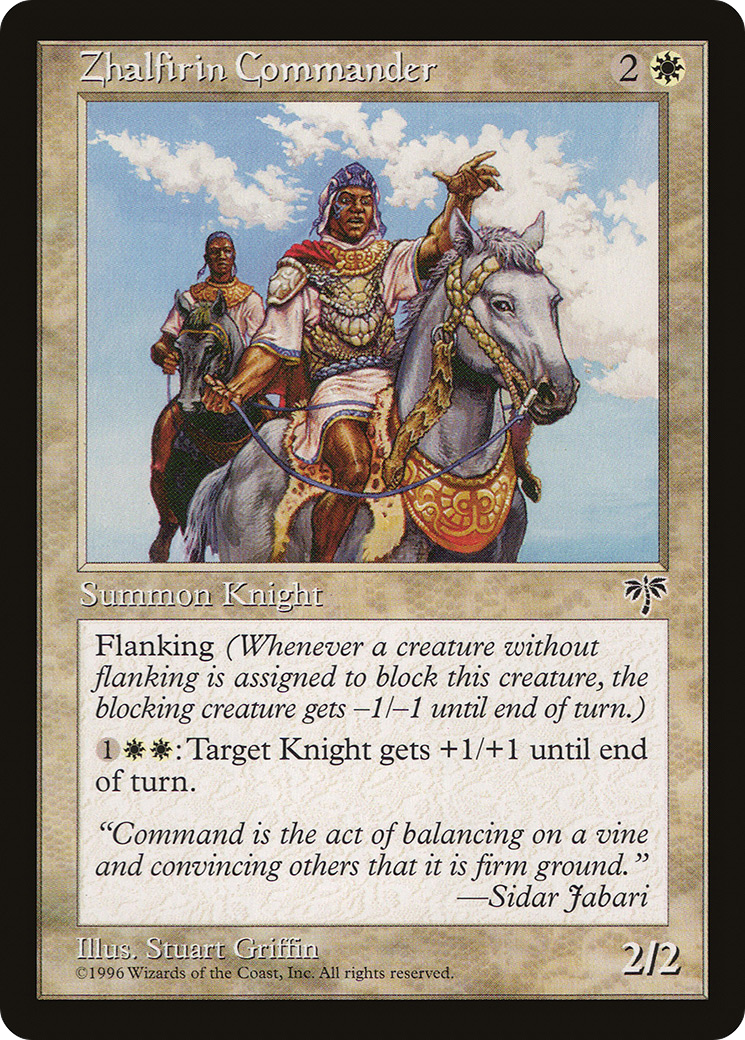 Image of Zhalfirin Commander (MIR-) - Mirage